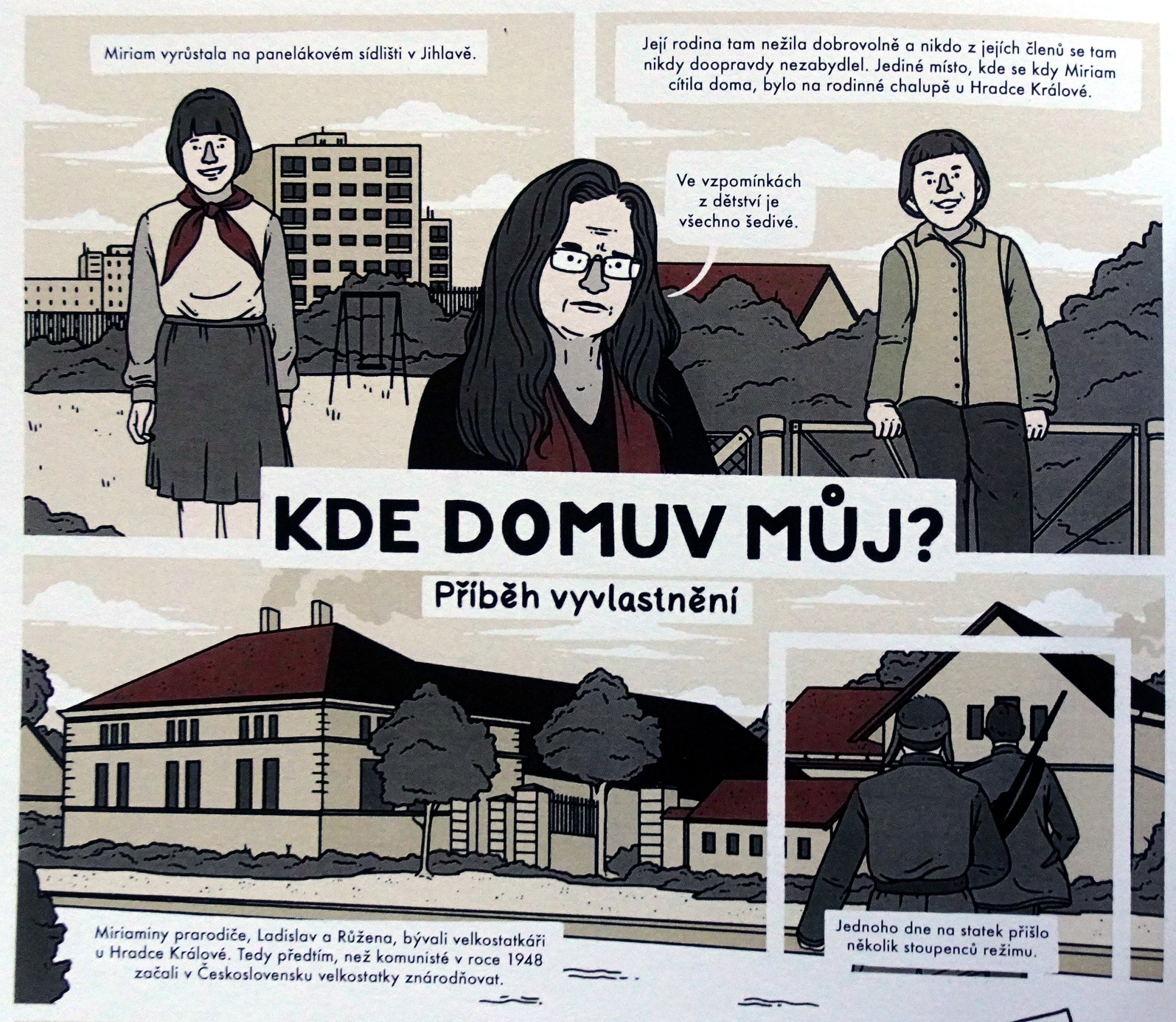 Komiks: Příběh Kde domov můj?