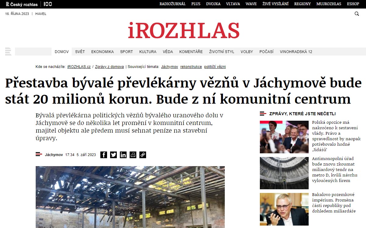 Reportáž (nejen) o budoucnosti Řetízkárny